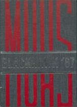 Milton High School 1967 yearbook cover photo