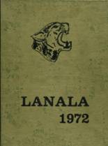 Lanett High School 1972 yearbook cover photo