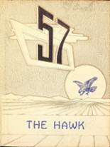 Hawk Springs High School 1956 yearbook cover photo