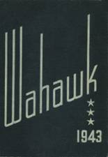 West High School 1943 yearbook cover photo