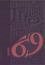 Beulah High School 1969 yearbook cover photo