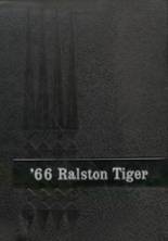 Ralston High School 1966 yearbook cover photo