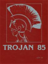 Troy High School 1985 yearbook cover photo
