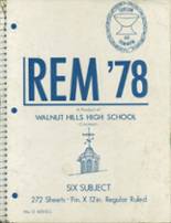 Walnut Hills High School 1978 yearbook cover photo