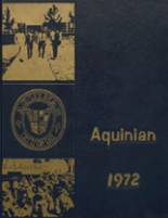 Aquinas High School 1972 yearbook cover photo