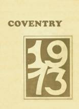 Coventry High School 1973 yearbook cover photo