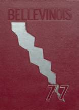 Belleville Township High School 1977 yearbook cover photo