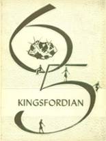 Kingsford High School 1965 yearbook cover photo