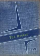 Rochester High School 1959 yearbook cover photo
