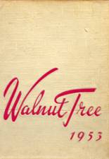 Walnut Community High School 1953 yearbook cover photo
