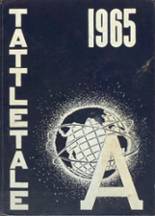 Attleboro High School 1965 yearbook cover photo