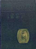 Lansdowne High School 1937 yearbook cover photo