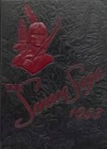 Geneva High School 1953 yearbook cover photo