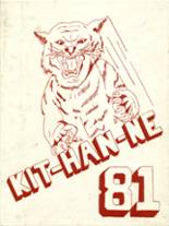 Kittanning High School 1981 yearbook cover photo