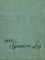 Sycamore High School 1957 yearbook cover photo