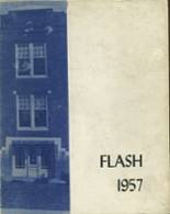 Canton High School 1957 yearbook cover photo