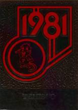 Tenino High School 1981 yearbook cover photo