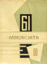 Annunciation High School 1961 yearbook cover photo