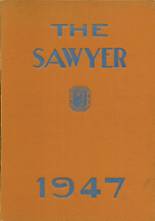 Saugerties High School 1947 yearbook cover photo