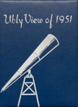 Ubly High School 1951 yearbook cover photo