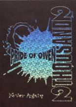 Owen County High School 2002 yearbook cover photo