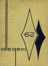 Allegany High School 1962 yearbook cover photo