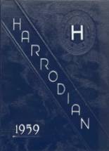 Harrodsburg High School 1959 yearbook cover photo