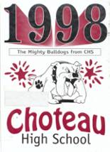 Choteau High School 1998 yearbook cover photo