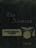 Allen Academy 1968 yearbook cover photo
