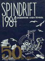 Oceanside High School 1984 yearbook cover photo