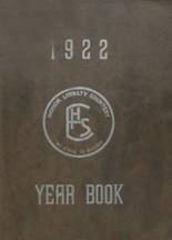 Estherville High School 1922 yearbook cover photo