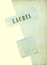 Laurelwood Academy 1958 yearbook cover photo
