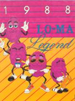 Logan-Magnolia High School 1988 yearbook cover photo