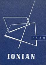 Ionia High School 1958 yearbook cover photo