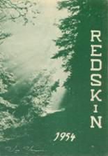 Cle Elum-Roslyn High School 1954 yearbook cover photo