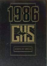 Gwinn High School 1986 yearbook cover photo