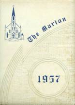 St. Mary's-Colgan High School 1957 yearbook cover photo