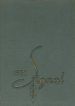 Central High School 1954 yearbook cover photo