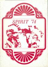 Flandreau Indian School 1974 yearbook cover photo