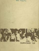 Chatsworth High School 1968 yearbook cover photo