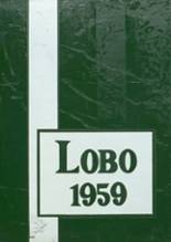 Longview High School 1959 yearbook cover photo