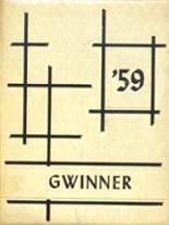 Gwinn High School 1959 yearbook cover photo