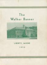 Walker High School 1950 yearbook cover photo