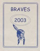 Kansas High School 2003 yearbook cover photo