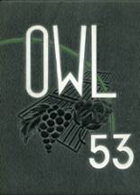1953 Fresno High School Yearbook from Fresno, California cover image