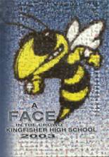 Kingfisher High School 2003 yearbook cover photo