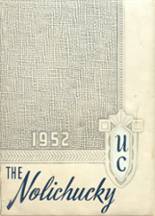 Unicoi County High School 1952 yearbook cover photo