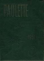 St. Paul School 1951 yearbook cover photo