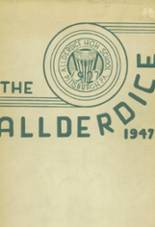Allderdice High School 1947 yearbook cover photo