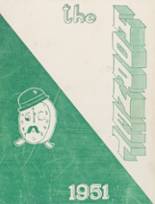 Eureka High School 1951 yearbook cover photo